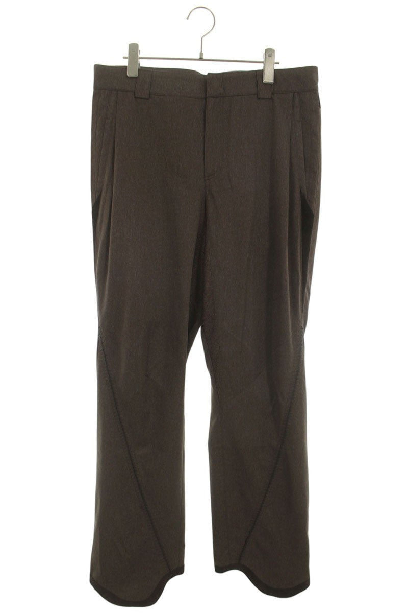 XLIM EP1SM3TR81 Brown Nylon Poly Zip Hem Pants Size 34