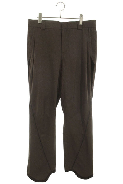 XLIM EP1SM3TR81 Brown Nylon Poly Zip Hem Pants Size 34