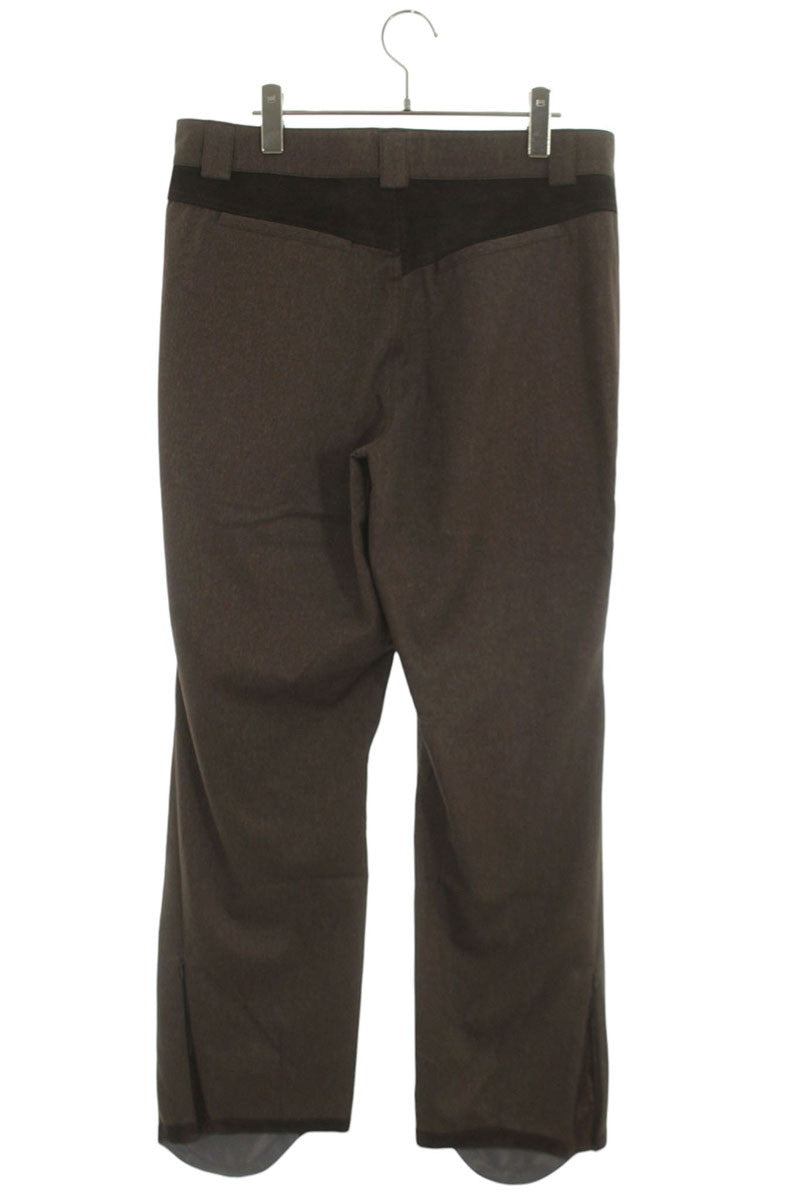 XLIM EP1SM3TR81 Brown Nylon Poly Zip Hem Pants Size 34