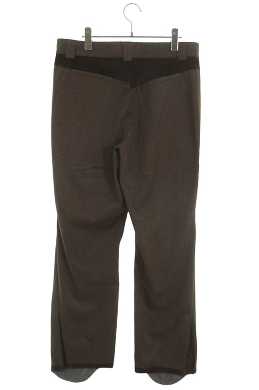 XLIM EP1SM3TR81 Brown Nylon Poly Zip Hem Pants Size 34