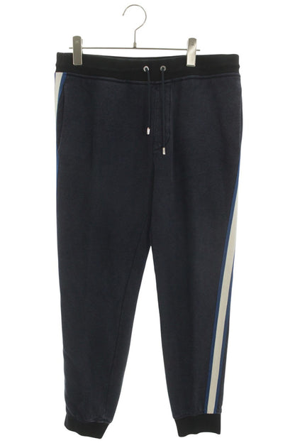 LOUISVUITTON 18AW Sideline Cotton Sweatpants Navy Size M