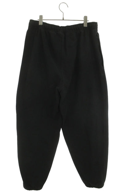NIKE x STUSSY Black Cotton Poly Logo Sweatpants Size 32