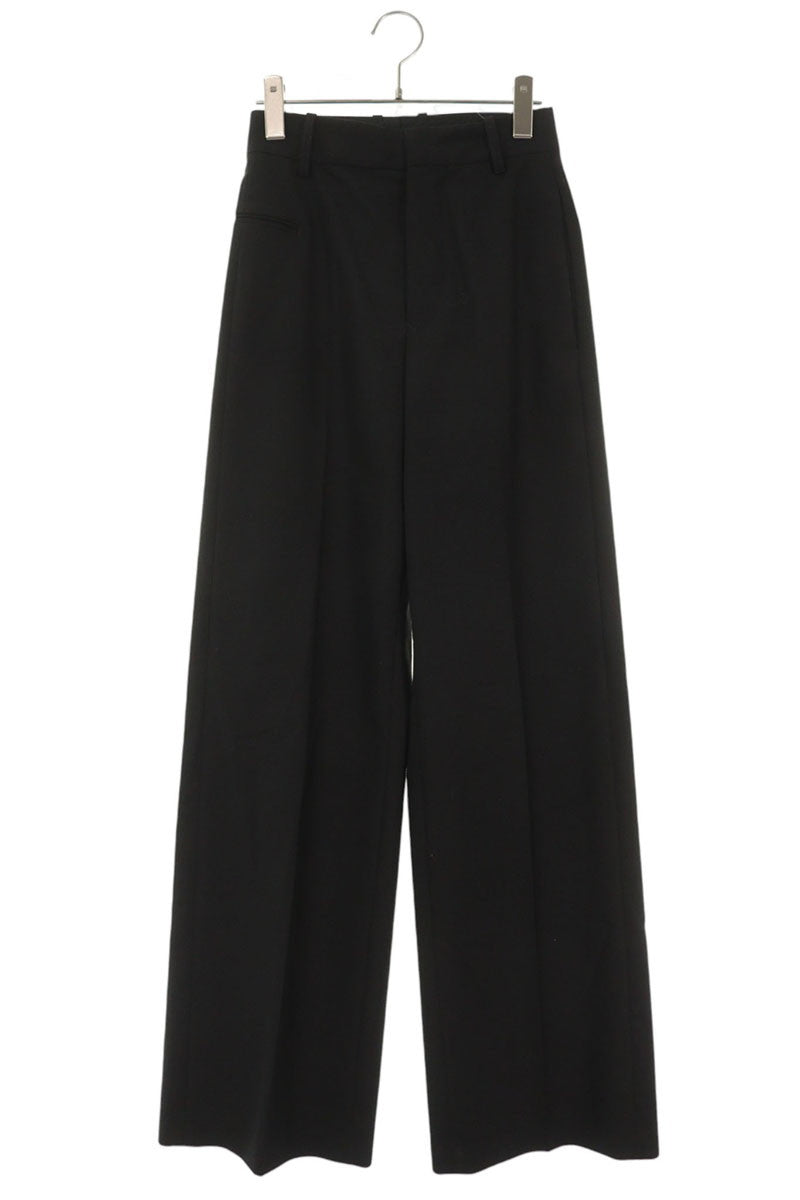 MM6 S52KA0507 Wool Blend Slacks Black Size 38