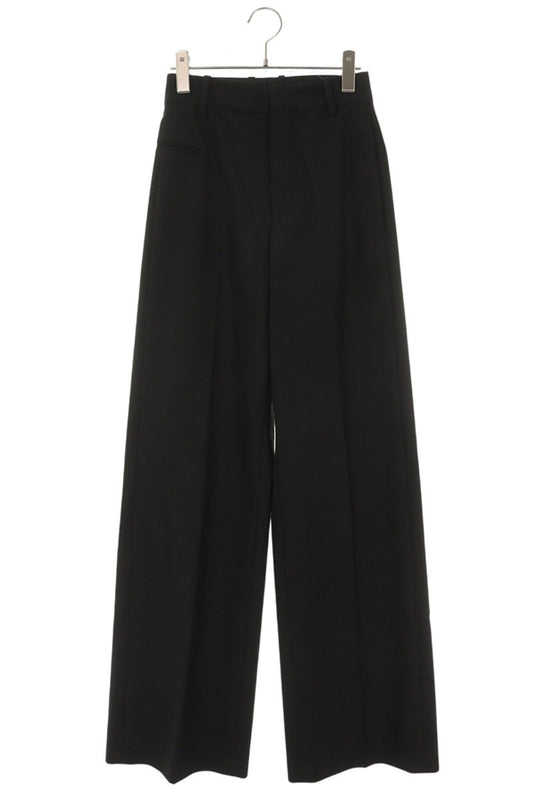 MM6 S52KA0507 Wool Blend Slacks Black Size 38