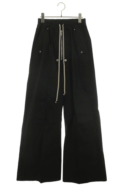 Rick Owens 26AW Wide Bela Cotton Blend Pants Black Size 32