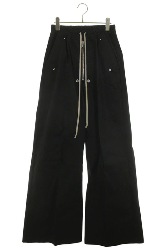 Rick Owens 26AW Wide Bela Cotton Blend Pants Black Size 32