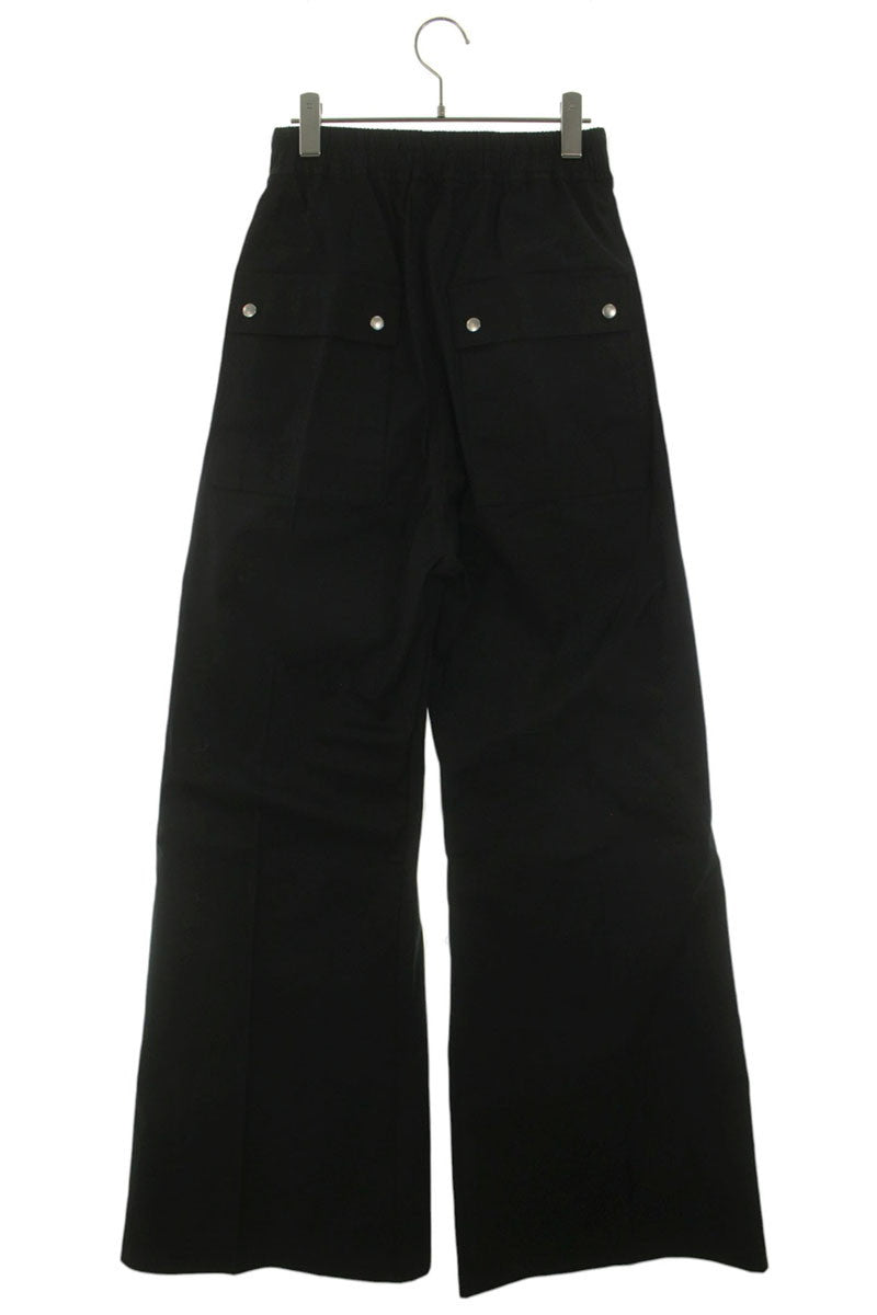 Rick Owens 26AW Wide Bela Cotton Blend Pants Black Size 32