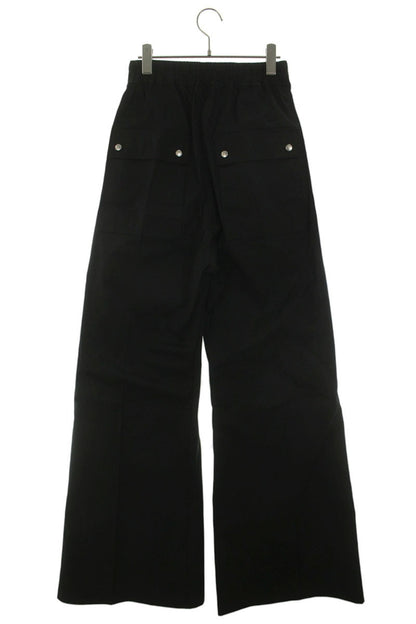 Rick Owens 26AW Wide Bela Cotton Blend Pants Black Size 32