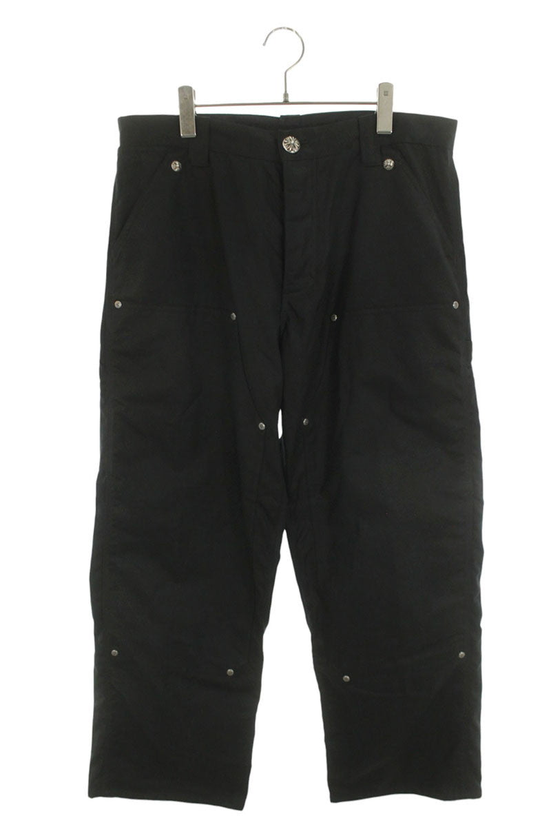 Chrome Hearts CARPENTER DOUBLE KNEE Oil Wash Pants Size 34