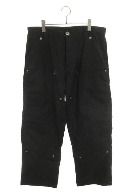 Chrome Hearts CARPENTER DOUBLE KNEE Oil Wash Pants Size 34