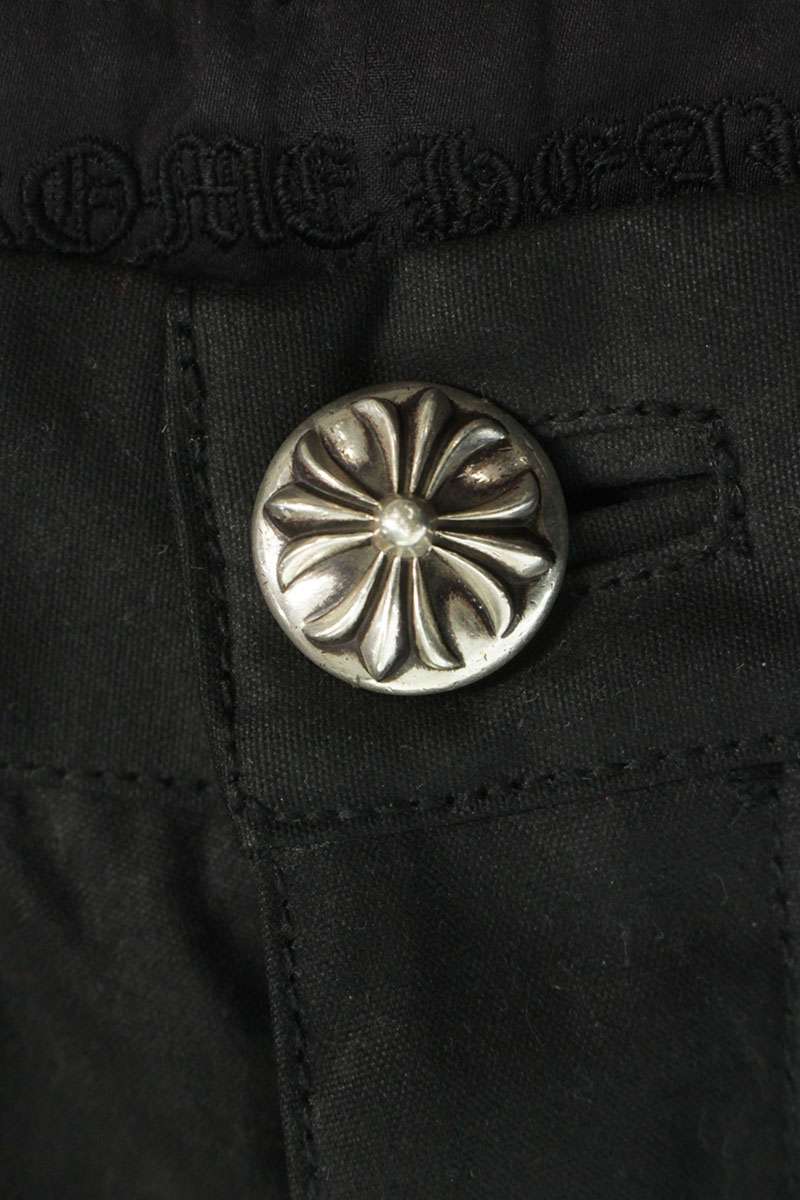 Chrome Hearts CARPENTER DOUBLE KNEE Oil Wash Pants Size 34
