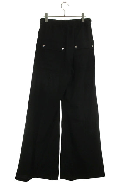 Rick Owens AW26 Black Wool WT Wide Bela Pants Size 48