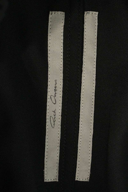Rick Owens AW26 Black Wool WT Wide Bela Pants Size 48