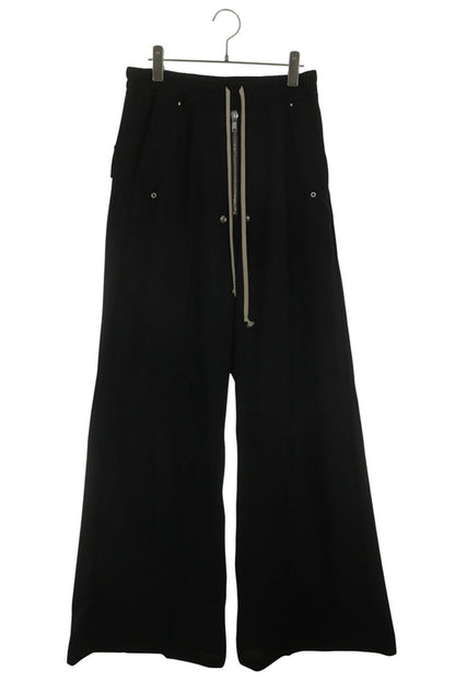Rick Owens AW26 Black Wool WT Wide Bela Pants Size 46