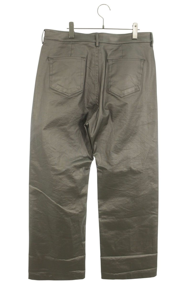 Rick Owens Silver Coated Geth Jeans Button Fly Size 33