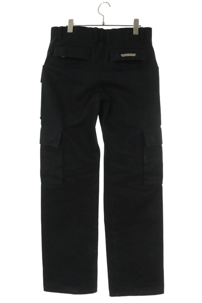 Chrome Hearts Cross Ball Button Fatigue Pants Black Size 30