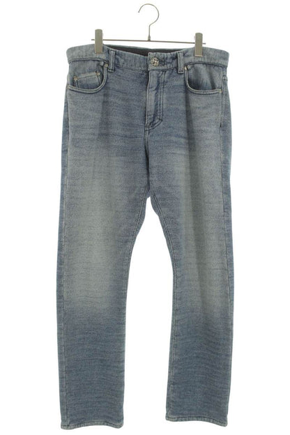 Chrome Hearts Cross Ball Button Denim Sweatpants Size 34