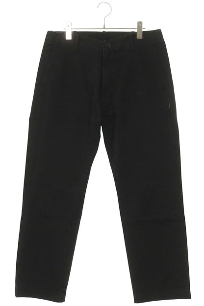 SEQUEL Distressed Repair Chino Pants Black Size 32