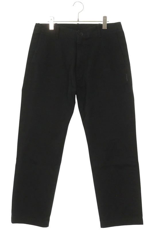 SEQUEL Distressed Repair Chino Pants Black Size 32