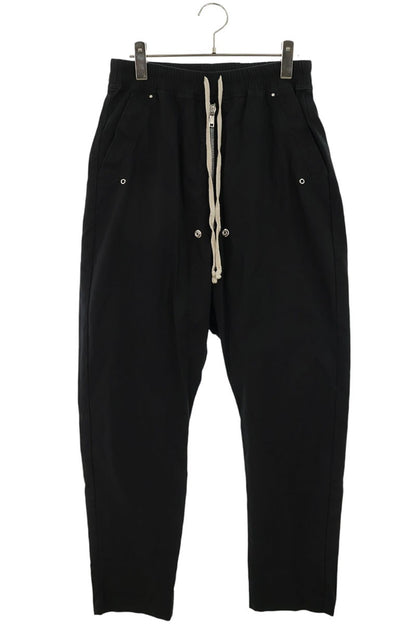 Rick Owens 25AW BELA Cotton Blend Pants Black Size 46