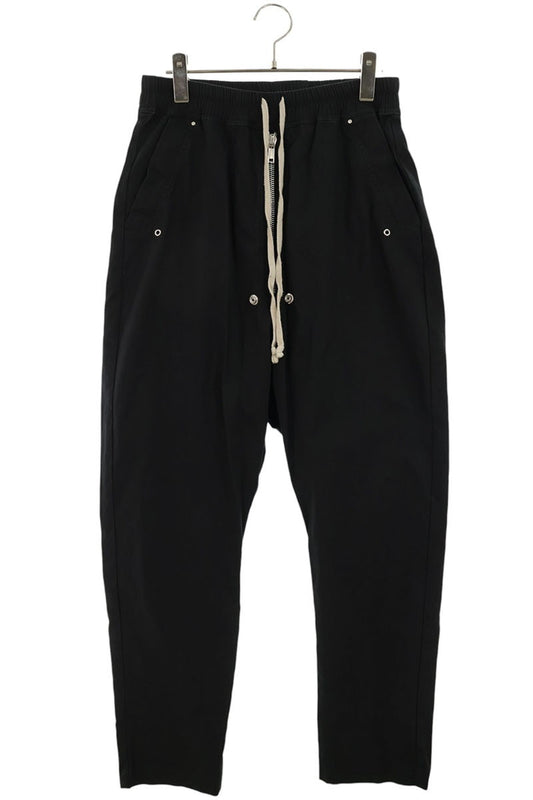 Rick Owens 25AW BELA Cotton Blend Pants Black Size 46