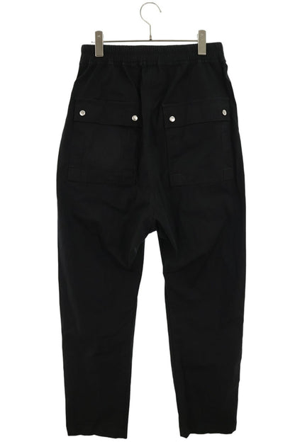 Rick Owens 25AW BELA Cotton Blend Pants Black Size 46