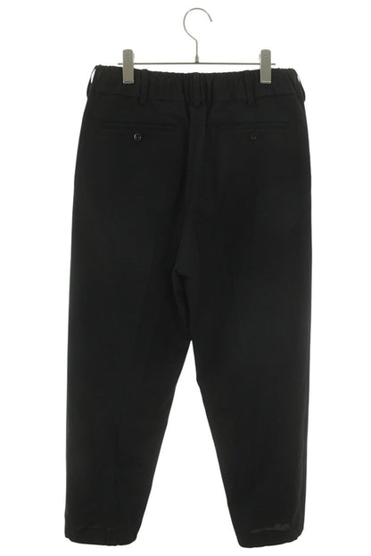 Sacai Poly Wool Drawstring Slacks Black Size 1