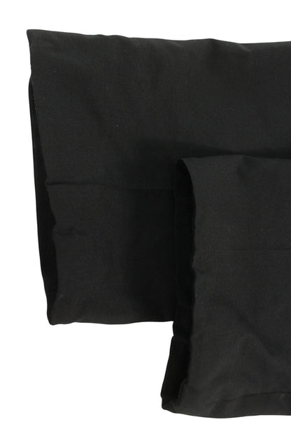 Sacai Poly Wool Drawstring Slacks Black Size 1