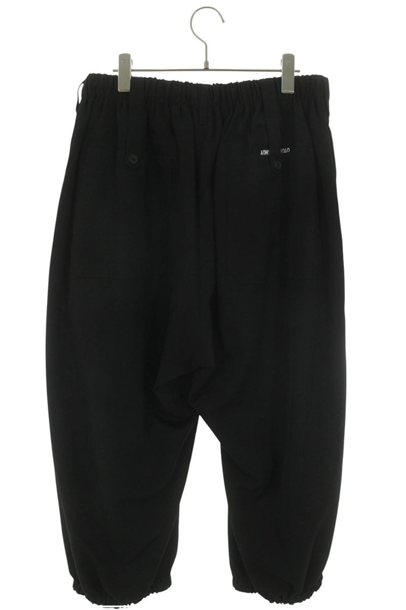 YOHJI YAMAMOTO POUR HOMME Wool Gabardine Pants Size 2