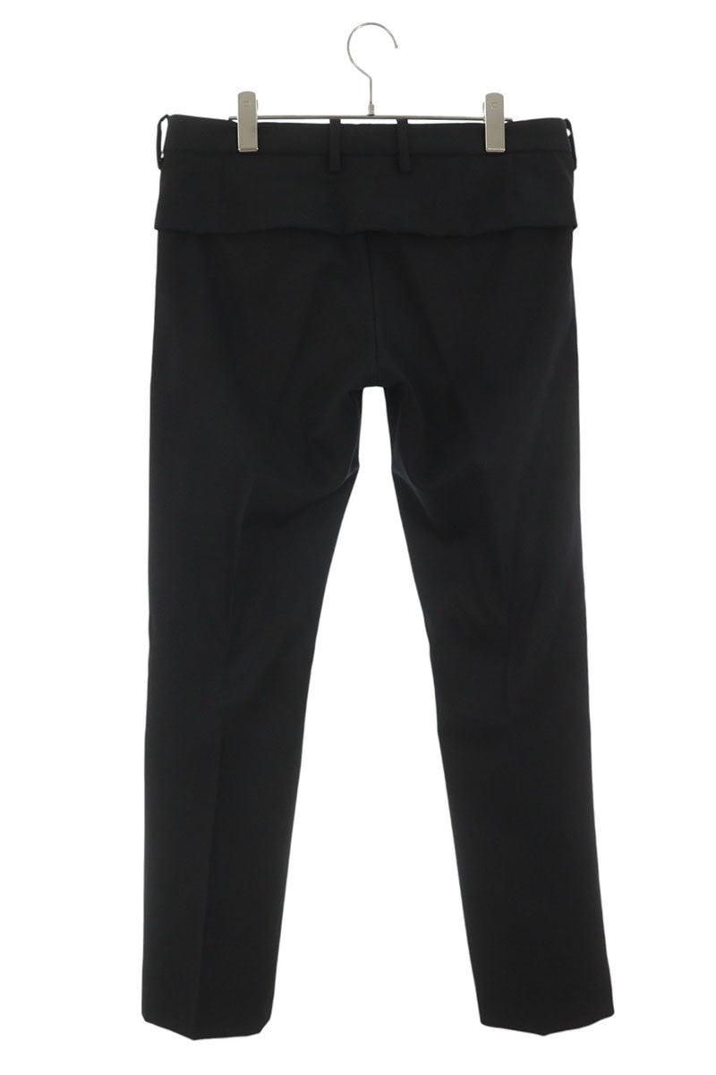 UNDERCOVER 07AW Wool Flare Slacks Black Size 4