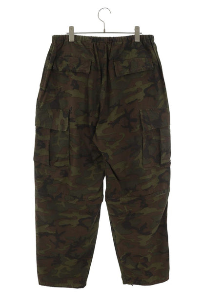 COMOLI 26SS Cotton 6-Pocket Cargo Pants Khaki Size 34