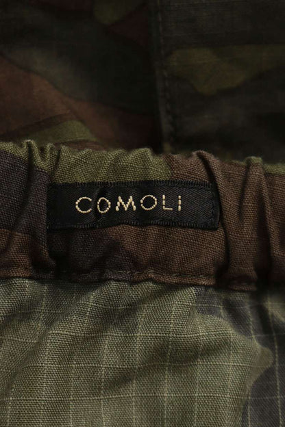 COMOLI 26SS Cotton 6-Pocket Cargo Pants Khaki Size 34