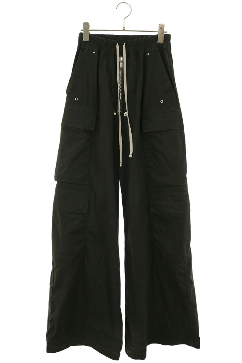 Rick Owens Wide Cargo Bella Pants Khaki Size 44
