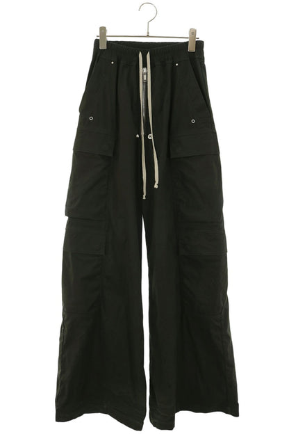 Rick Owens Wide Cargo Bella Pants Khaki Size 44