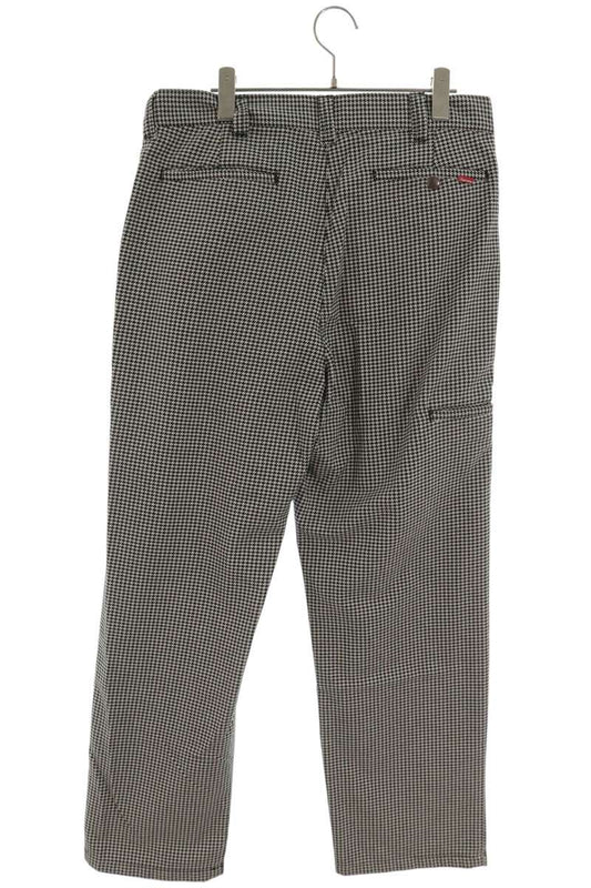 SUPREME 25SS Houndstooth Work Pant Gray Size 30