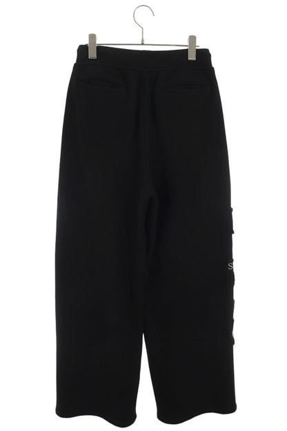 ALICE HOLLYWOOD Patchwork Cotton Sweatpants Black Size 30