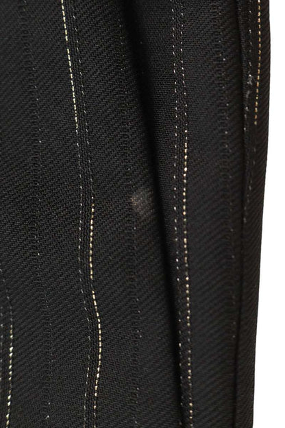 SAINT LAURENT PARIS Wool Pinstripe 1-Pleat Slacks Size 48