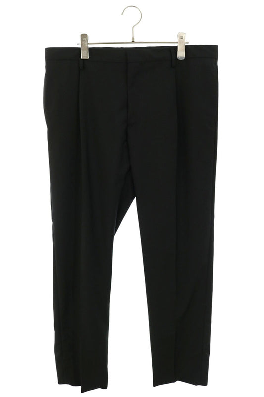VALENTINO Mid-Rise Wool Mohair Slacks Black Size 36