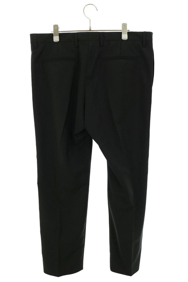 VALENTINO Mid-Rise Wool Mohair Slacks Black Size 36