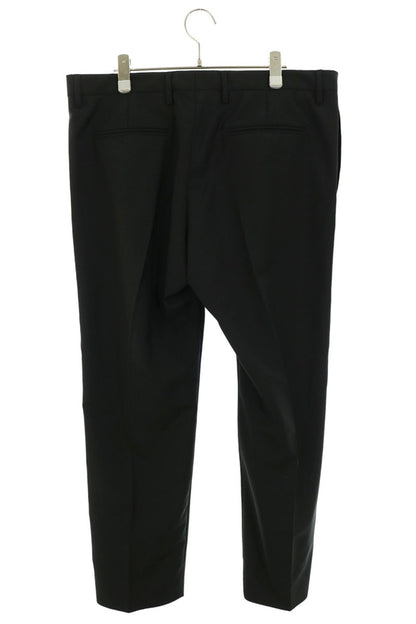 VALENTINO Mid-Rise Wool Mohair Slacks Black Size 36