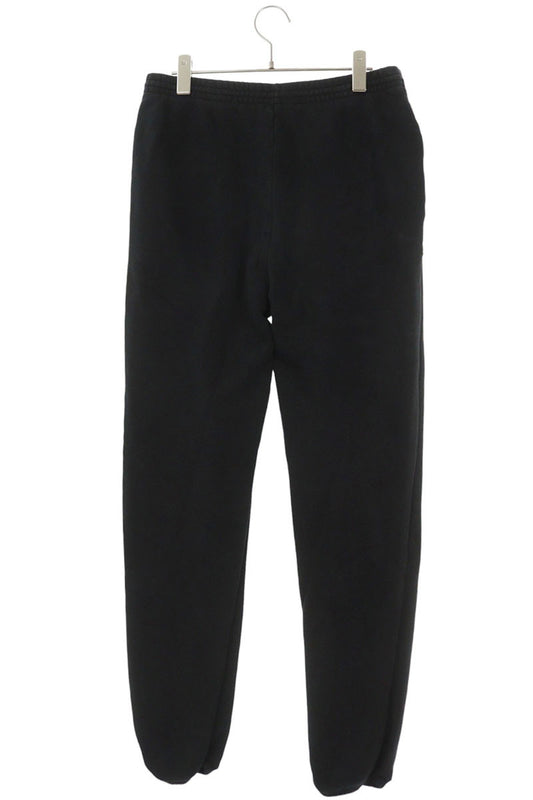 BALENCIAGA Logo Print Sweatpants Black Size 28