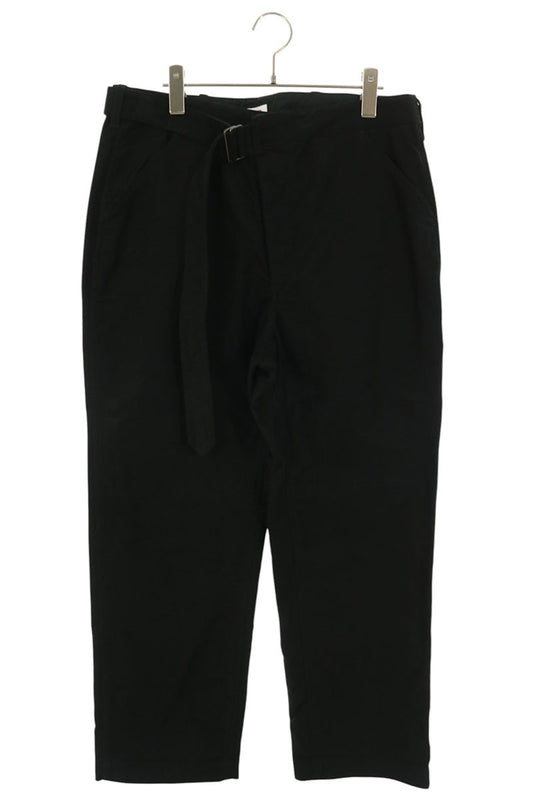 blurhms 19AW Belted Button Fly Cotton Pants Black Size 32