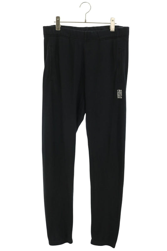 Chrome Hearts Y NOT Logo Print Sweatpants Black Size 30