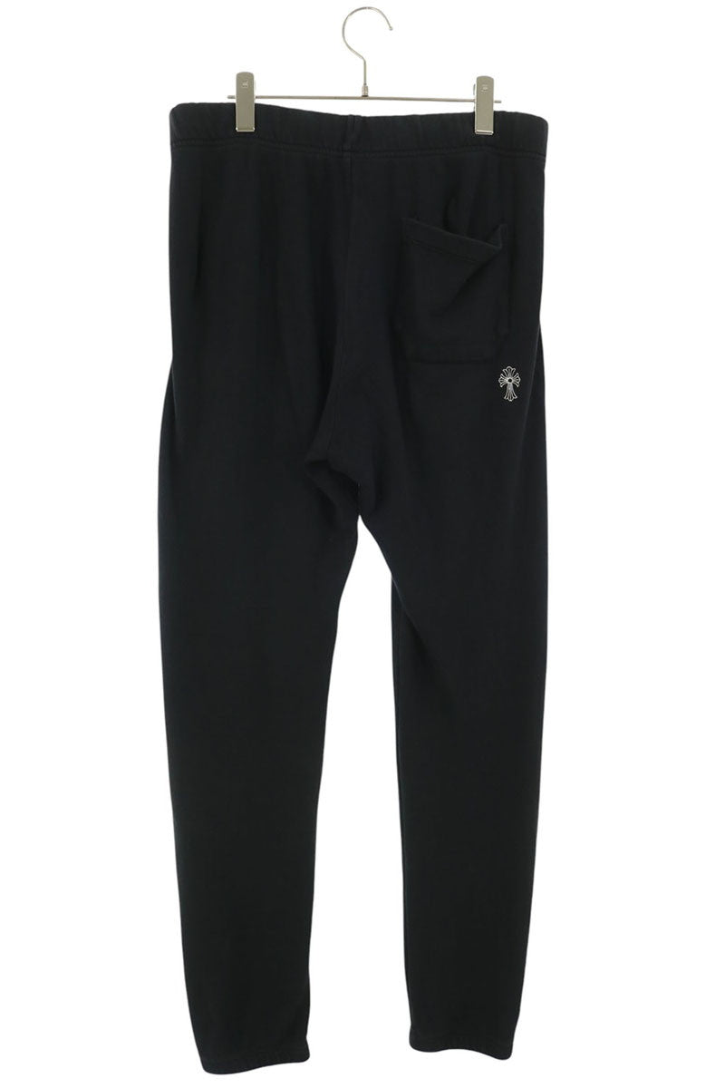Chrome Hearts Y NOT Logo Print Sweatpants Black Size 30
