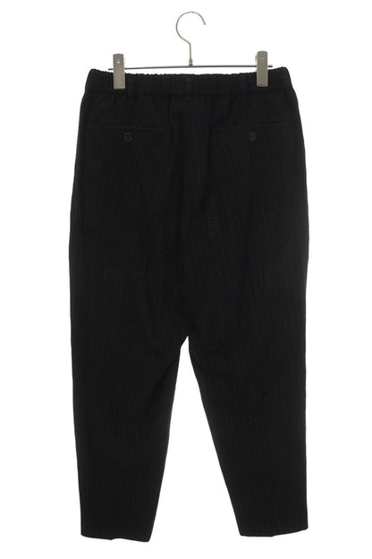 Yamauchi Wool Seersucker Pants Black Size 34