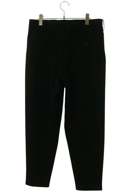 Y's BANG ON Hem Zip Tapered Pants Black Size 2