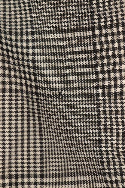 CELINE Check Flare Wool Pants Gray Size 52