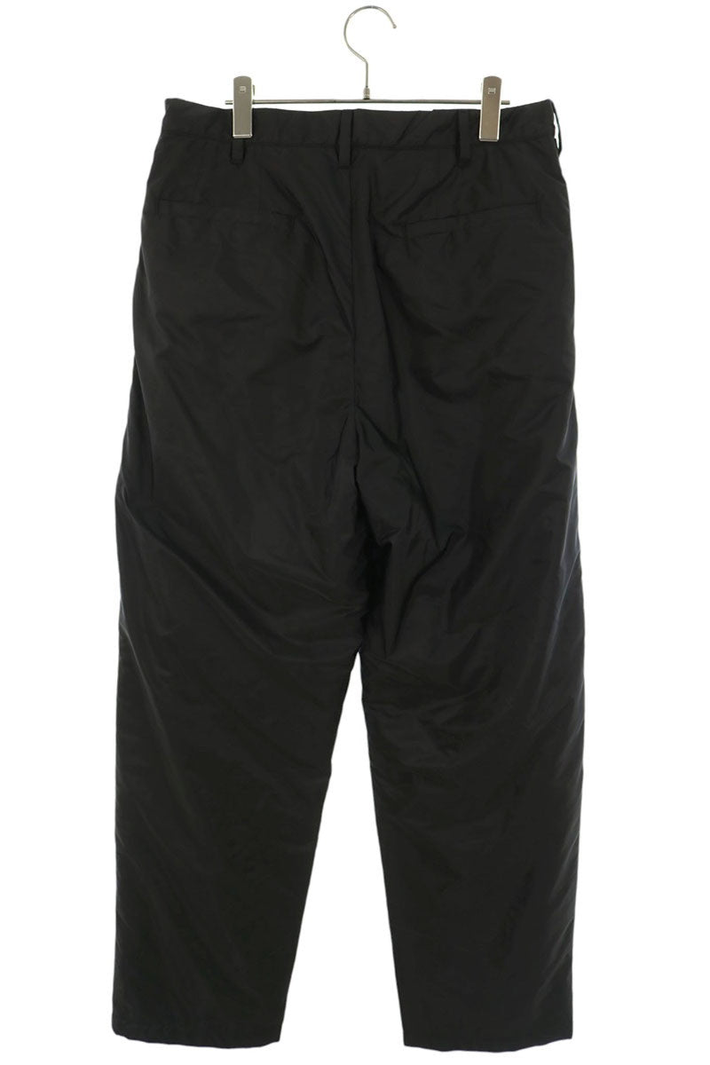 PRADA Re-Nylon Logo Padded Nylon Pants Black Size 36