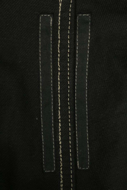 DRKSHDW Coated Double Cargo Cotton Pants Black Size 34