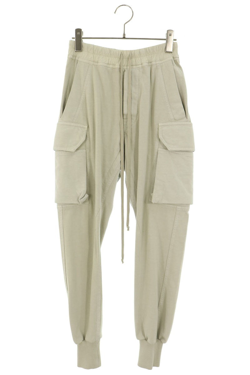 DRKSHDW Mastodon Cut Cotton Sweatpants Light Beige Size XS